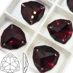 Стразы пришивные купить оптом Dark Garnet, Trilliant темно-бордовые