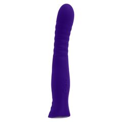 Фиолетовый вибростимулятор Trixxxie - 22,2 см. - 