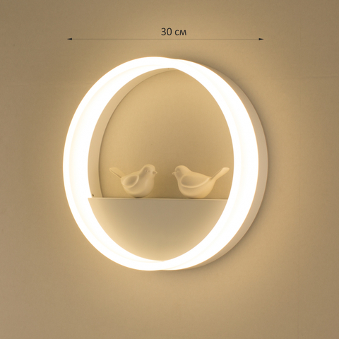 Настенный светодиодный светильник Home Light Астерия MMD-LED C090-3-15W 4000K белый