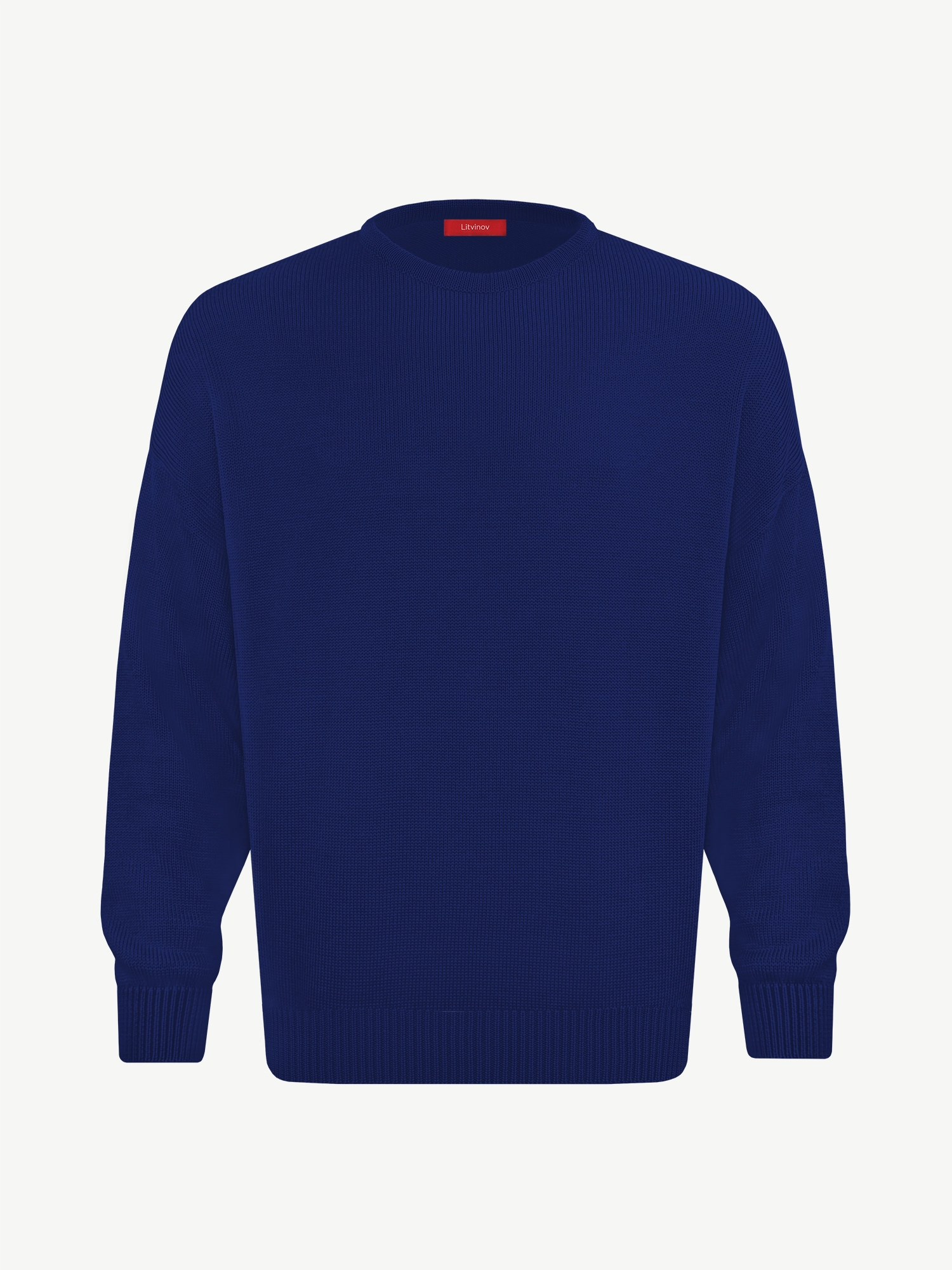 Джемпер оверсайз из экохлопка