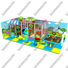 Детский игровой лабиринт «В мире животных»