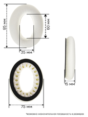 Амбушюры для наушников Bose QC15, QC25 (Натуральная кожа)