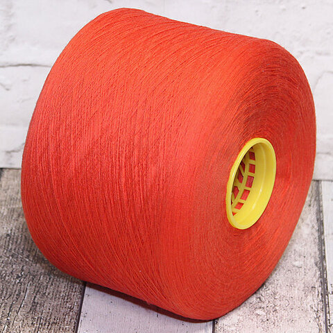 Меринос гребенной AMICO SOFT 2/48 красный морковный