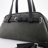 Сумка Саломея 361 македония оливковый + черный