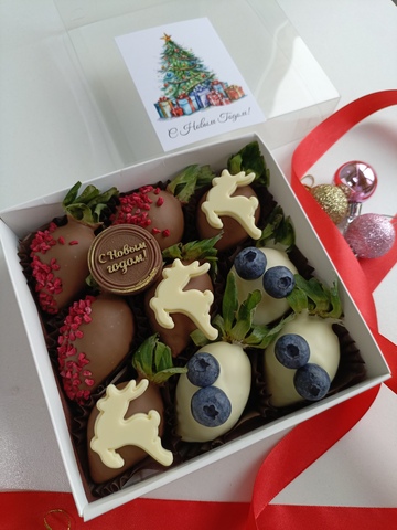 Клубника в шоколаде 