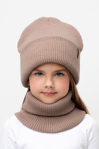 комплект  для девочки  КВ 22016/ш/бархатный беж