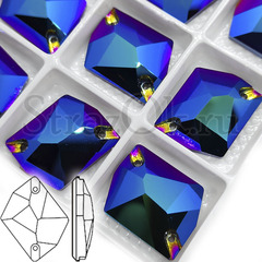 Выбрать и купить пришивные стразы Magic Mist -  черные стразы с разноцветным, радужным блеском