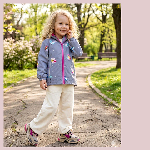 Ветровка на флисе д (1-5) 260319-WQ112