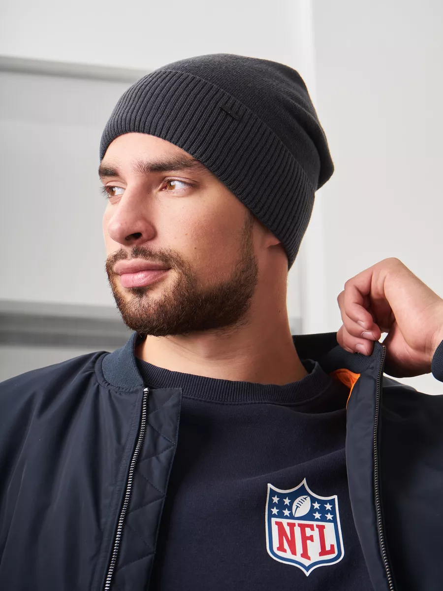 Шапка бини зимняя весенняя с флисом