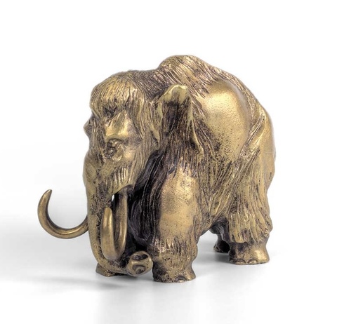 Бронзовая статуэтка Мамонт
