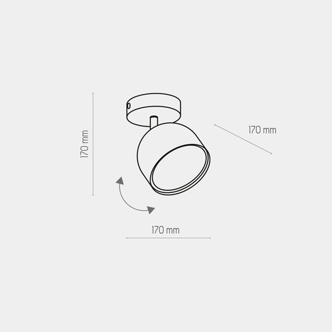 Накладной светильник TK Lighting Altea 3419