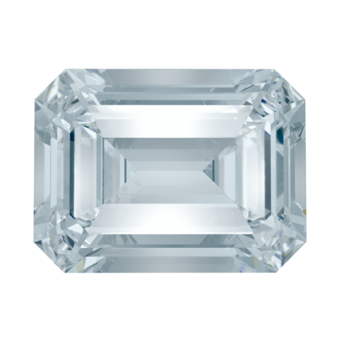 Фианит Октагон ступ. от 5х3 до 7х5 мм