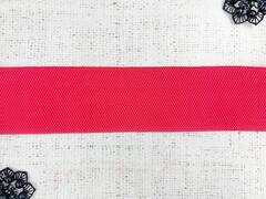 Резинка помочная, ш. 6 см, ярко-коралловый