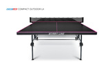 Стол теннисный Compact-2 LX Всепогодный Black фото №3