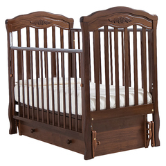 Кровать детская К-2003-2м "Шарлотта" маятник универсальный (орех)