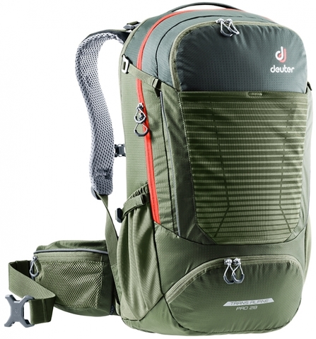 Картинка рюкзак велосипедный Deuter Trans Alpine Pro 28 ivy-khaki - 1