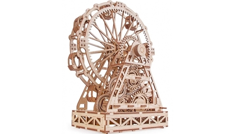 Механическая сборная модель Wood Trick Механическое колесо обозрения