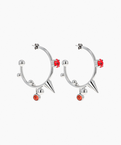 Серьги SADE red