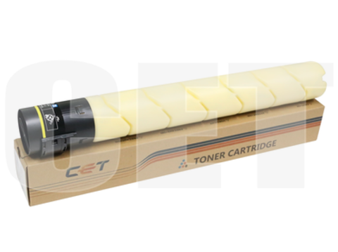Тонер-картридж (NF8) TN-221Y для KONICA MINOLTA Bizhub C227/C287 (CET) Yellow, 467г, 21000 стр., CET141604