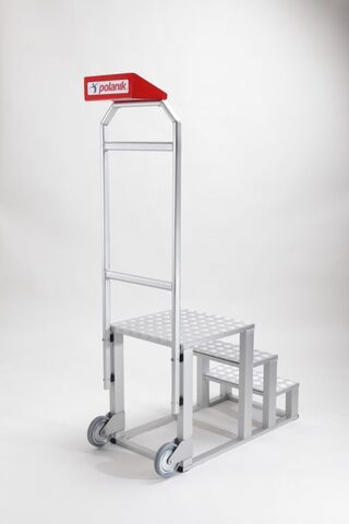 Стартовая стойка с лестницей и поручнем Polanik PS19-3/60