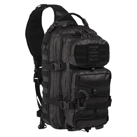 Rucksack US Assault Pack One Strap Tactical Black Large