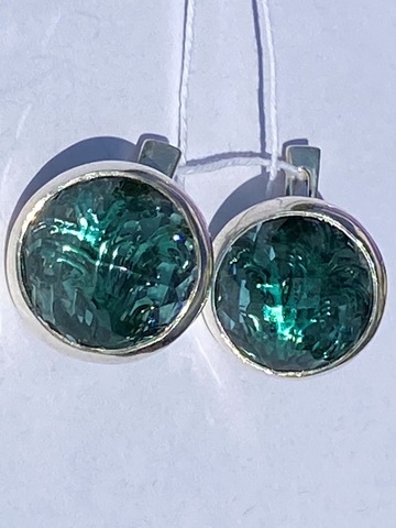Аурика (серьги из серебра)