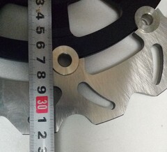 Диск для Honda GL GOLD WING 1800 2018-2022 / тормозной / передний / черный