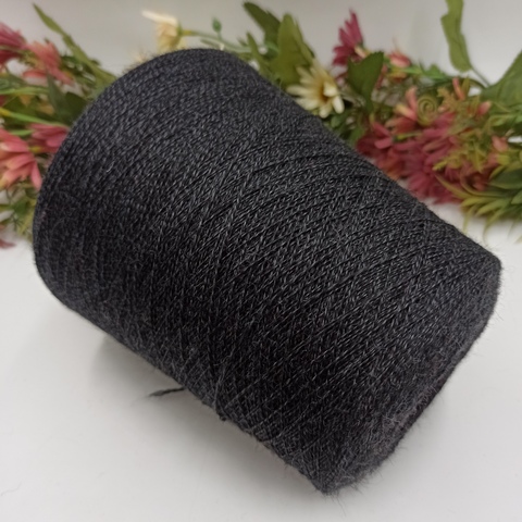 100% шерсть Transilana - Dark Grey 600м/100гр
