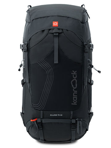 Картинка рюкзак туристический Kanrock Eclipse 70+10 Anthracite - 4