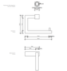 Decor Walther 0561500 Decor Walther Corner TPH3 Держатель туалетной бумаги, подвесной, цвет: хром