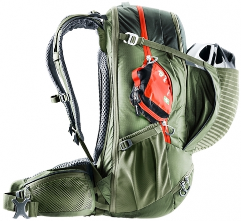 Картинка рюкзак велосипедный Deuter Trans Alpine Pro 28 ivy-khaki - 5