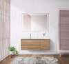 BelBagno KRAFT-1200-2C-1A-SO-RGB-R KRAFT База под раковину подвесная с двумя выкатн. ящиками одной распашн. дверц.правосторонн.RovereGalifaxBianco,1200x460x500,KRAFT-1200-2C-1A-SO-RGB-R