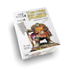 Миниатюра Rage Resin Miniatures - Toktien, Spiny chaotic dwarf - 35MM