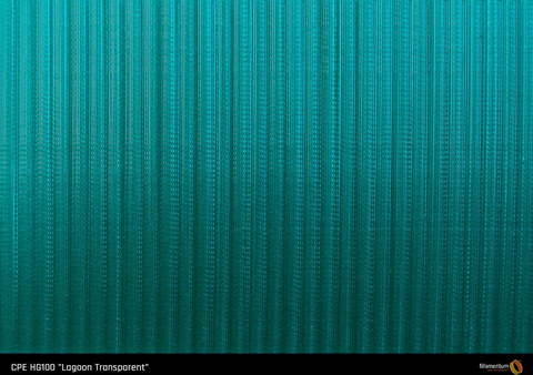 Пластик для 3D-принтера Fillamentum CPE HG100 Lagoon Transparent