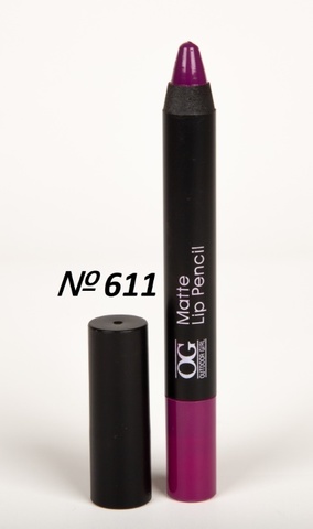 OG-FP3011B Помада-карандаш тон 611 насыщенный фиолетовый МАТОВАЯ Matte Lip Pencil PRO