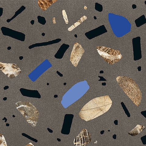 Fioranese Ceramica Ghiaia Maxi Grafite Nat 60x60