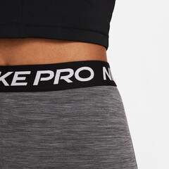 Леггинсы Nike Pro 365 Tight 7/8 Hi Rise W - black/heather/white