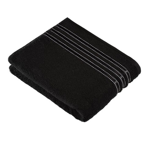 Полотенце 100х150 Vossen Cult de Luxe schwarz