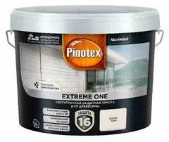 Пропитка декоративная для защиты древесины Pinotex Extreme One база BW полуматовая 9 л