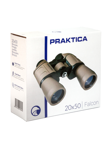 Бинокль Praktica Falcon 20x50, песочный