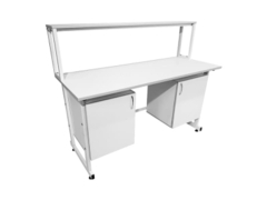 Стол лабораторный с надстройкой СТР СЛн 16.014