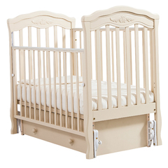 Кровать детская К-2003-2м "Шарлотта" маятник универсальный (орех)