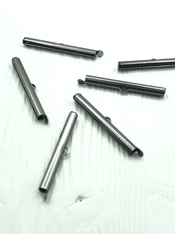 Застежка-концевик- Слайдер - gunmetal - 40 мм.