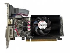 Видеокарта AFOX NVIDIA GeForce GT610, 1Гб GDDR3, 64 бита, LP, Retail, PCIe2.0, 1xFAN, 1-SLOT, 29Вт, VGA, HDMI, DVI (AF610-1024D3L4)