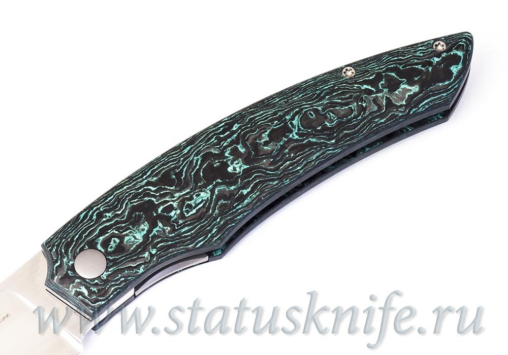 Нож Fierce Front Flipper Green Лопатин Игорь