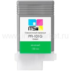 Совместимый картридж PFI-101G для Canon imagePROGRAF 5100/6100/6200 Green Pigment, 130 мл (М0000004022)