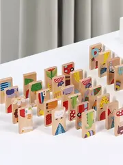 УЦЕНКА! Деревянное домино для детей 