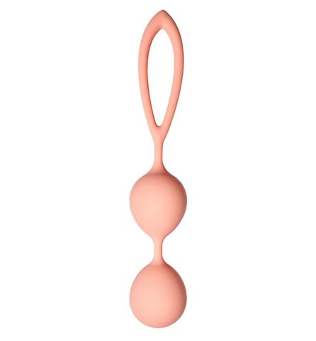 Персиковые шарики Кегеля со смещенным центом тяжести Vega - Le Frivole Lyra collection 05539