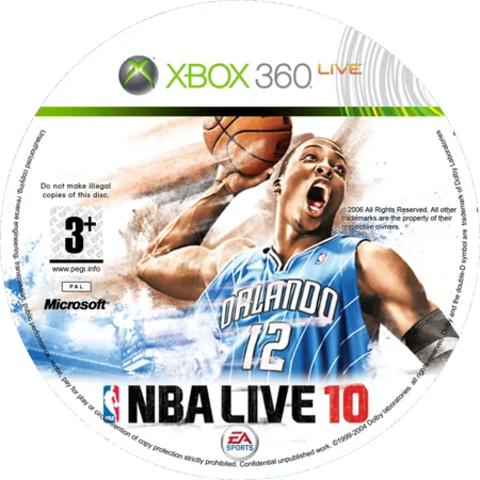 NBA Live 10 [Xbox 360]