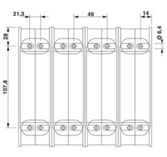 RBO 12-FE-HC-Болтовые клеммы